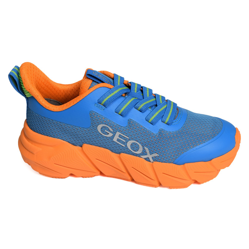 J FLEXYPER FAST A Bleu Orange, Baskets running Geox