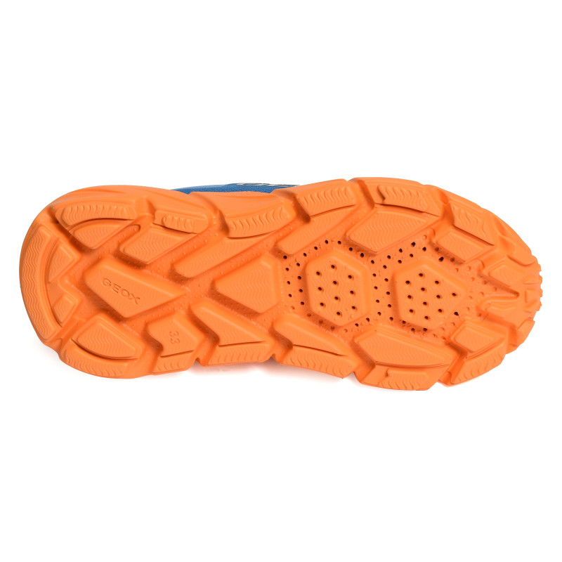 J FLEXYPER FAST A Bleu Orange, Baskets running Geox