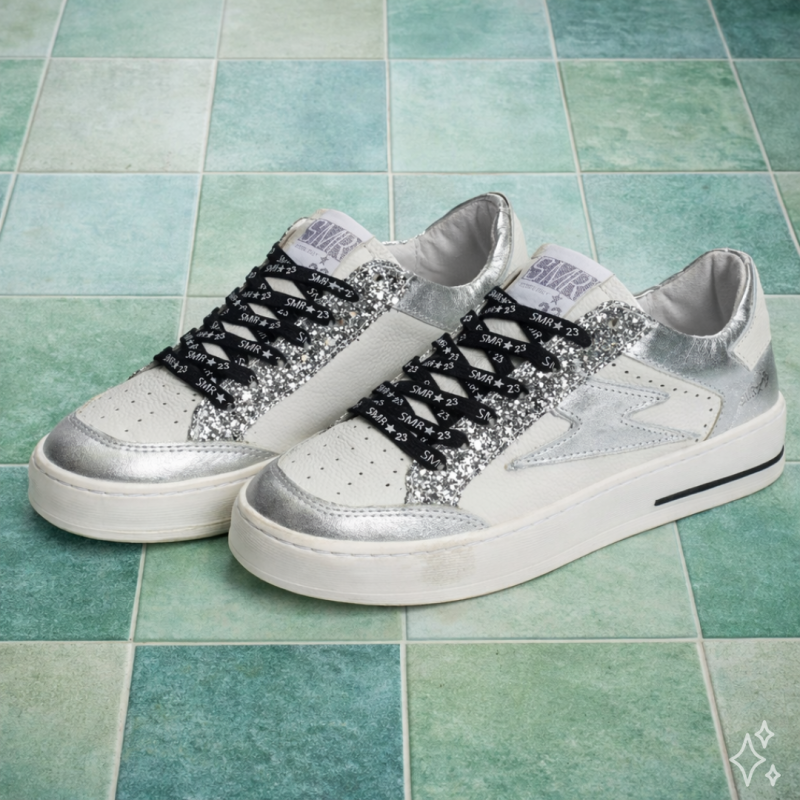 NOUBAR Argent Blanc, Baskets Mode Semerdjian