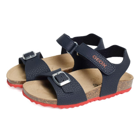 J GHITA BB Marine, Sandales plates & Nu-Pieds Geox