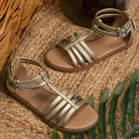 J S KARLY GD Platine, Sandales plates & Nu-Pieds Geox