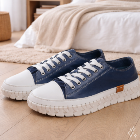 ALCADE Marine, Sneakers basses K.Mary