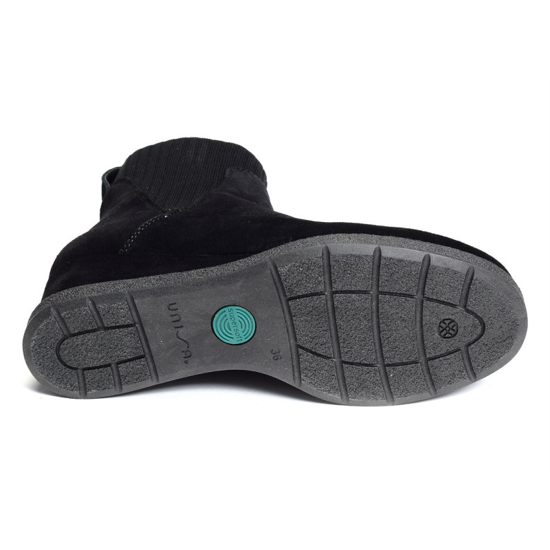 JUALO Noir, Bottines Unisa