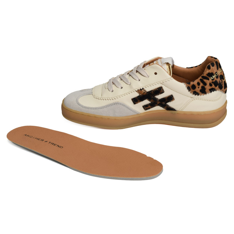 ICONIC 2 A032 Beige Léopard, Sneakers basses Another Trend