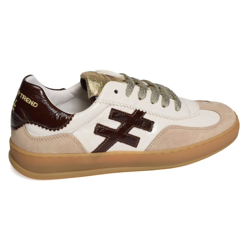 ICONIC 2 A032 Blanc Marron, Sneakers basses Another Trend