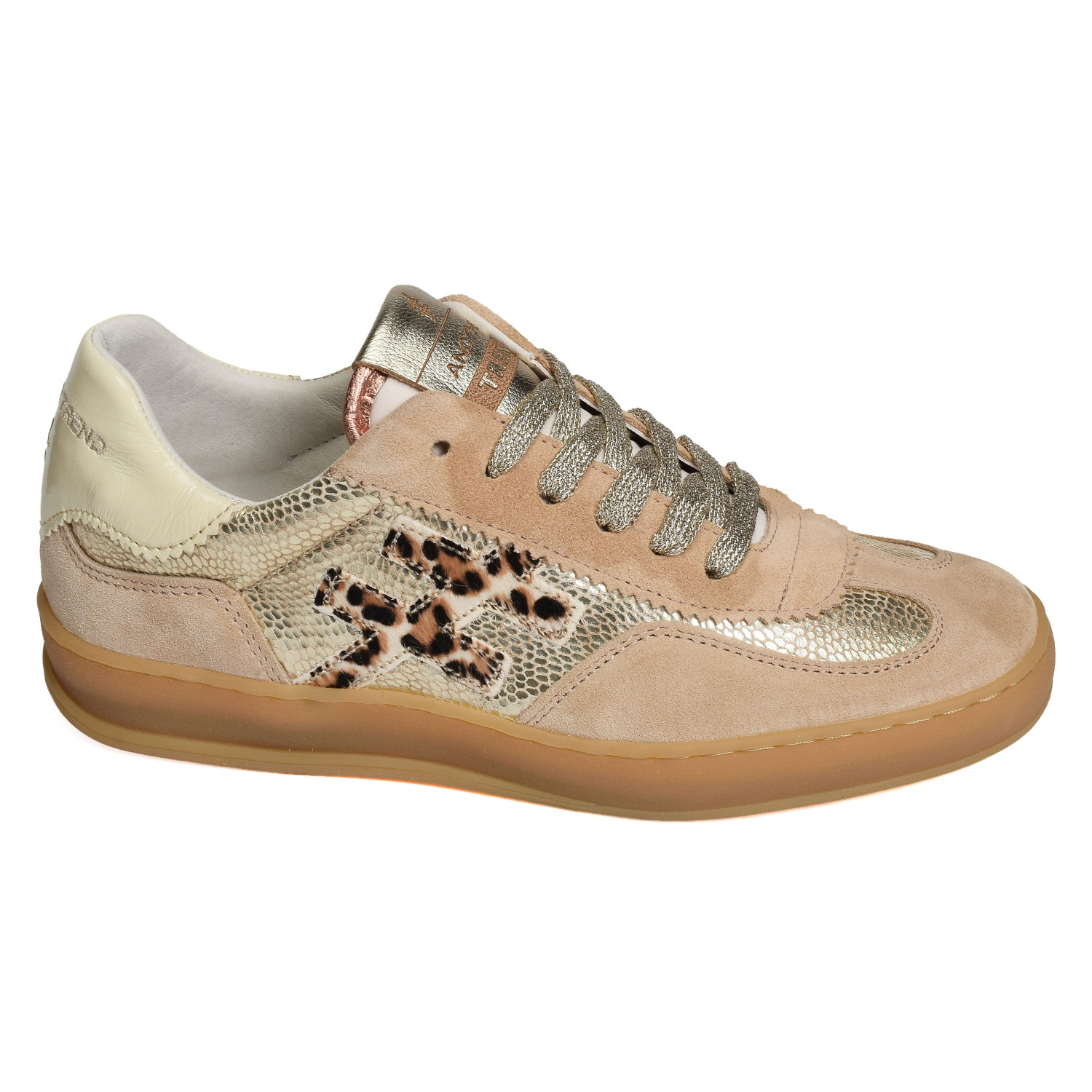 ICONIC 2 A032 Platine Léopard, Baskets Mode Another Trend