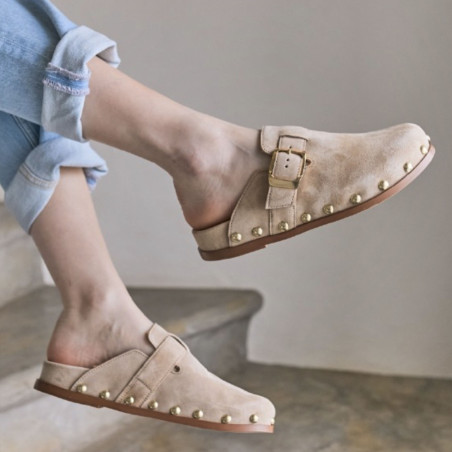 ALIVE 5395 Beige, Sabots Alpe