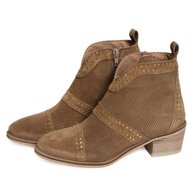 NELLY 5431 Camel, Bottines Alpe
