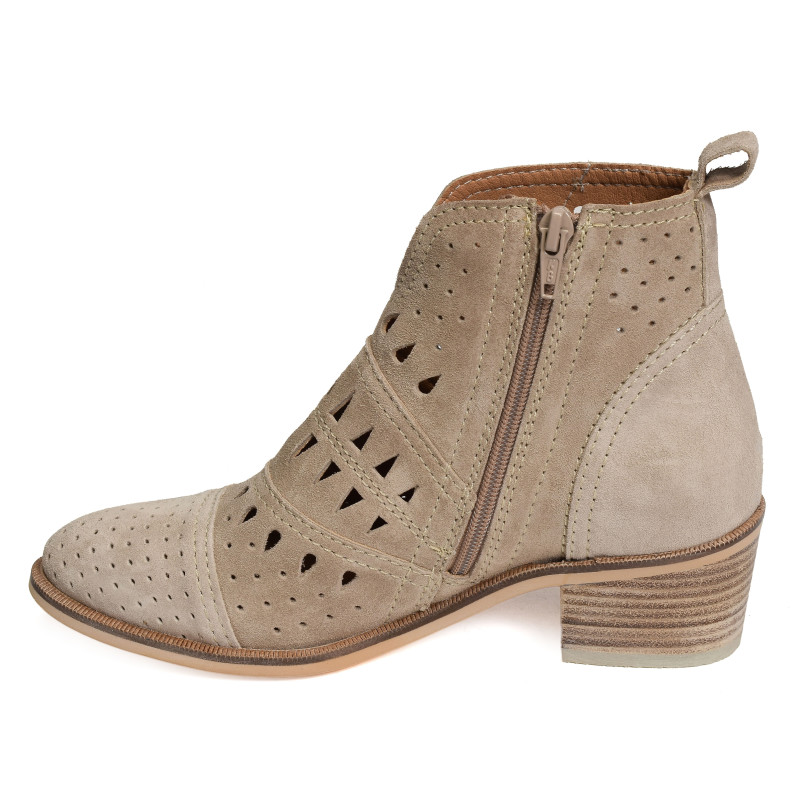 NELLY 5433 Beige, Bottines Alpe