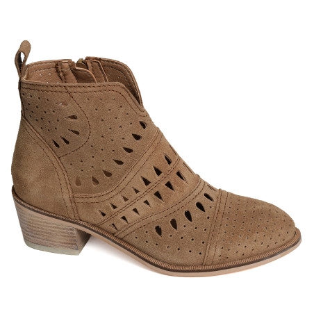 NELLY 5433 Camel, Bottines Alpe