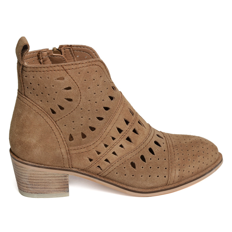NELLY 5433 Camel, Bottines Alpe