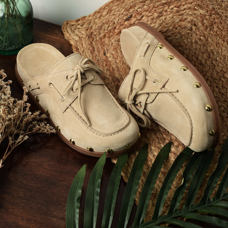 ALIVE 5397 Beige, Sabots Alpe