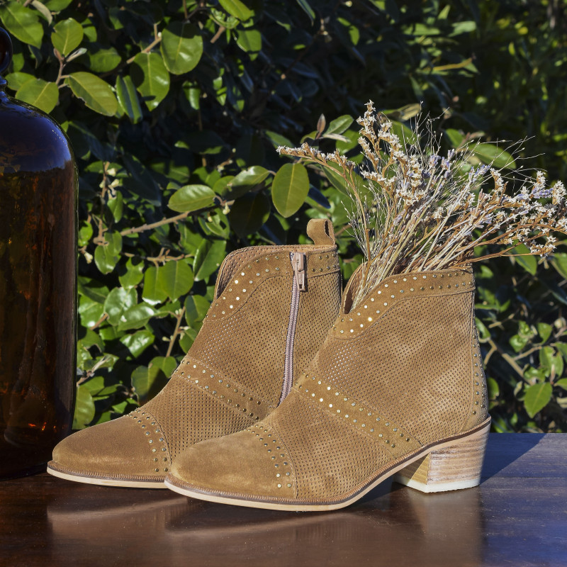 NELLY 5431 Camel, Bottines Alpe