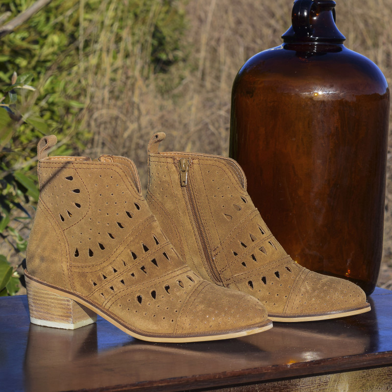 NELLY 5433 Camel, Bottines Alpe