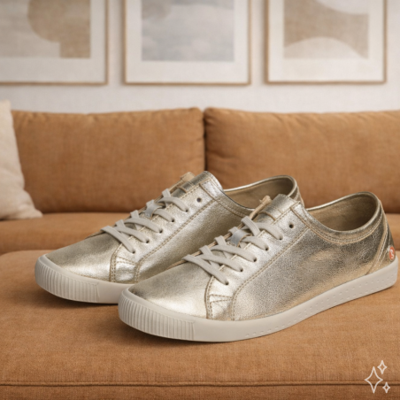 ISLA LAMINATO Champagne, Sneakers basses Softinos