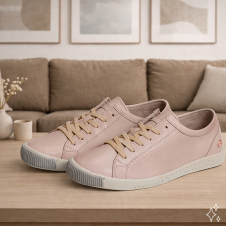ISLA WASHED Nude, Sneakers basses Softinos