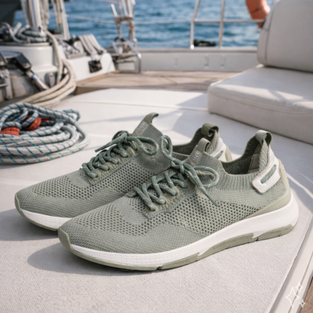 JELLINA Vert Eau, Baskets running TBS