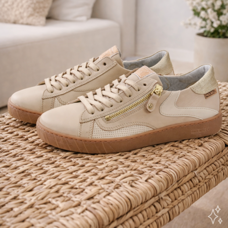 LANZAROTE 6978 Beige, Sneakers basses Pikolinos