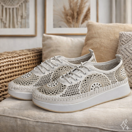 OKAPI Blanc, Sneakers basses Madory