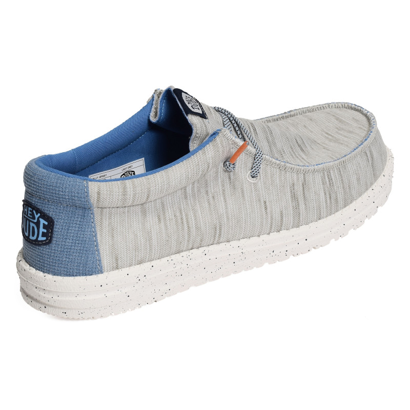 WALLY JERSEY Gris, Slip-On HeyDude
