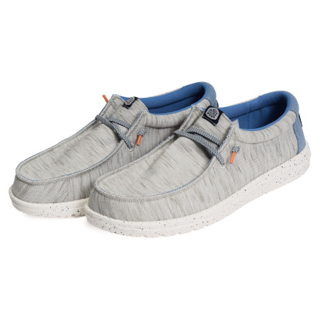 WALLY JERSEY Gris, Slip-On HeyDude