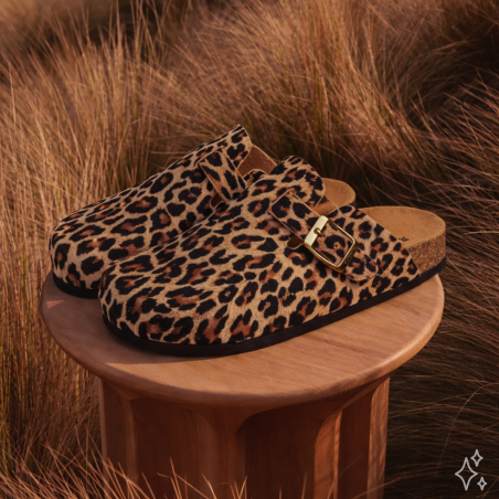 RIBANA Léopard, Sabots K.Daques