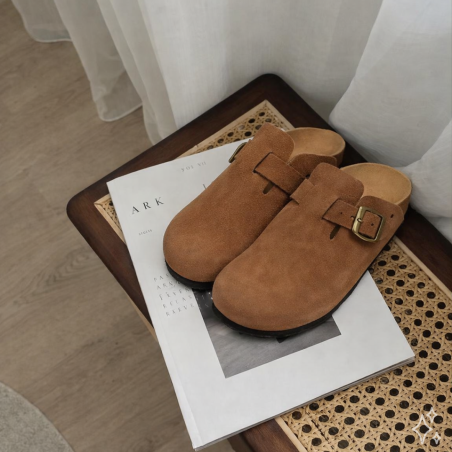 RIBANA Tan, Sabots K.Daques