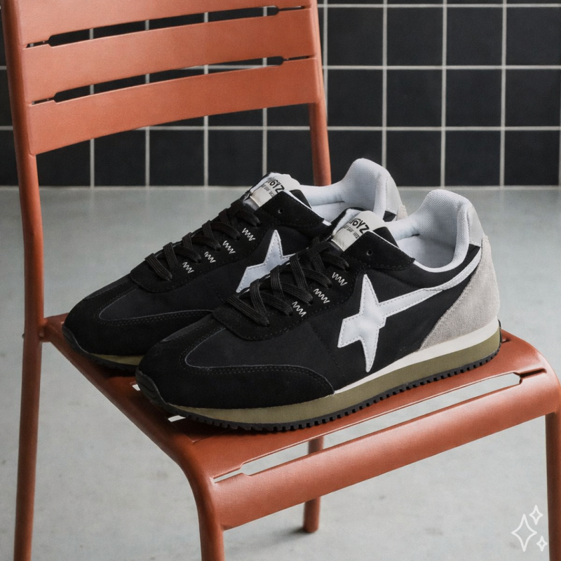 SAMOA Noir Gris, Baskets running W6YZ