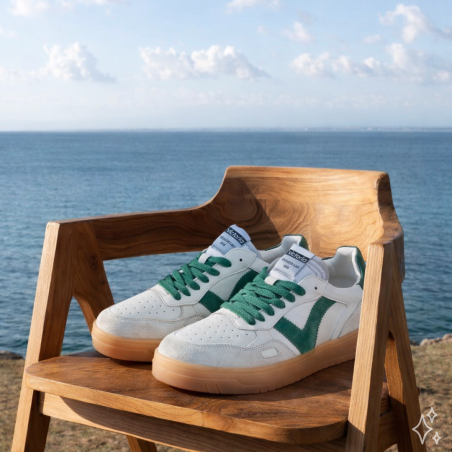 1257129 Vert, Sneakers basses Victoria