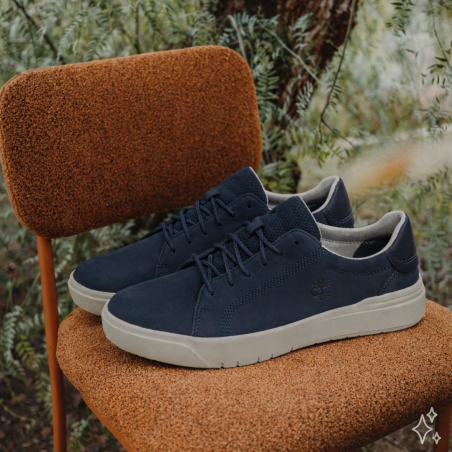 SENECA BAY LOW LACE SNEAKER Marine, Sneakers basses Timberland