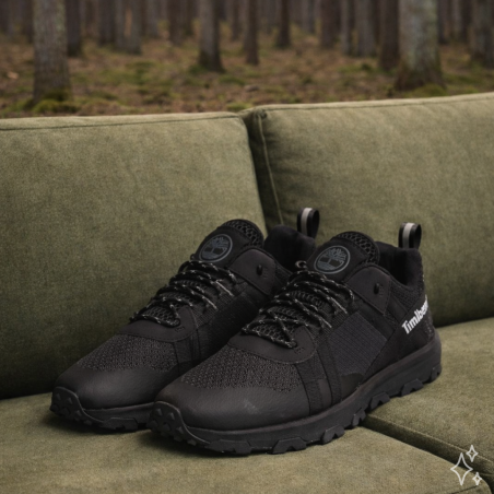 WINSOR TRAIL Noir, Baskets running Timberland