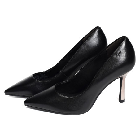22447 Noir, Escarpins à bout pointu Tamaris