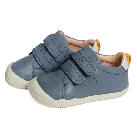 B STEPPIEUP BOY A Bleu Ciel, Chaussures à Scratch Geox