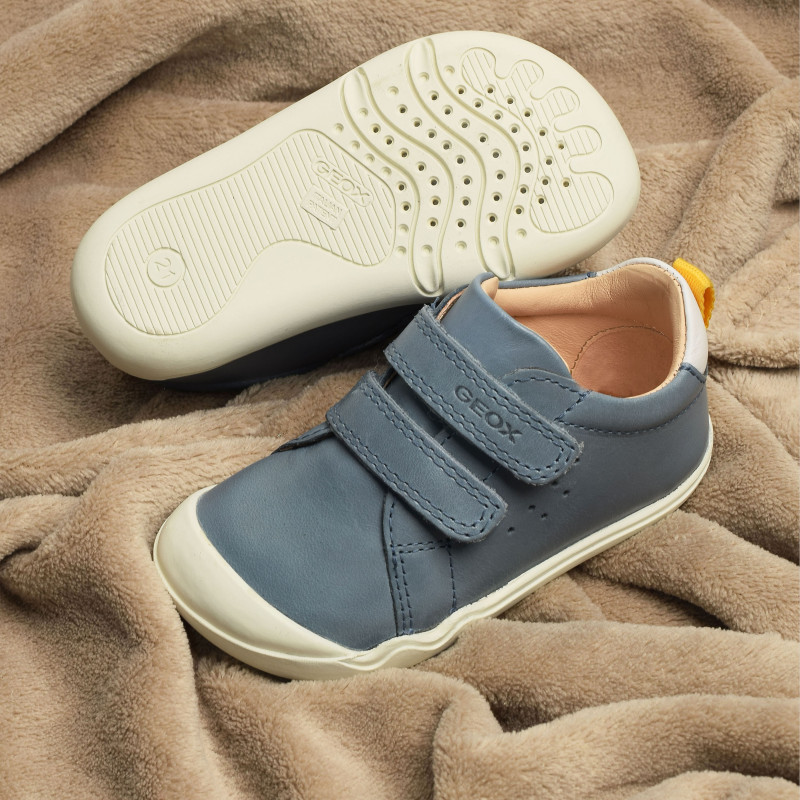 B STEPPIEUP BOY A Bleu Ciel, Chaussures à Scratch Geox