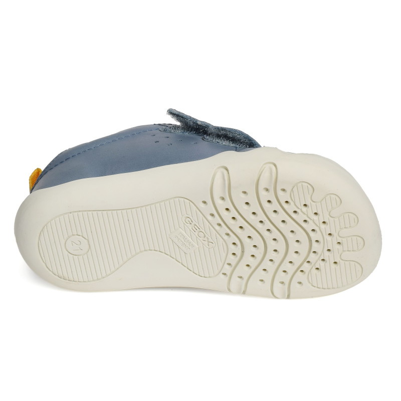 B STEPPIEUP BOY A Bleu Ciel, Chaussures à Scratch Geox