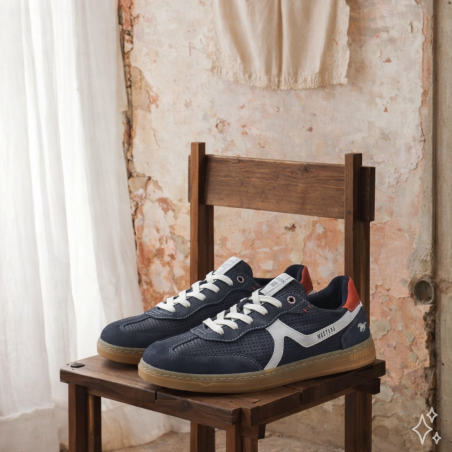 4204302 Marine, Sneakers basses Mustang