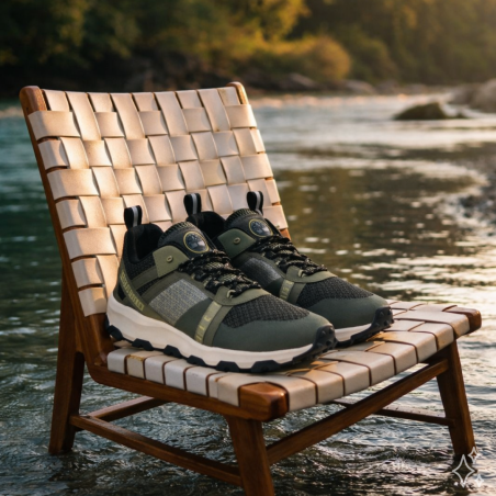 WINSOR TRAIL Kaki, Baskets running Timberland