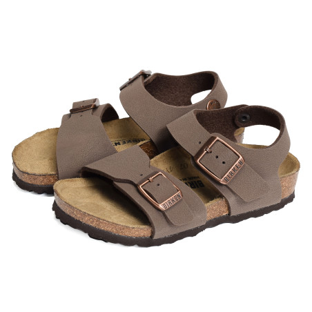 NEW YORK Moka, Sandales plates & Nu-Pieds Birkenstock