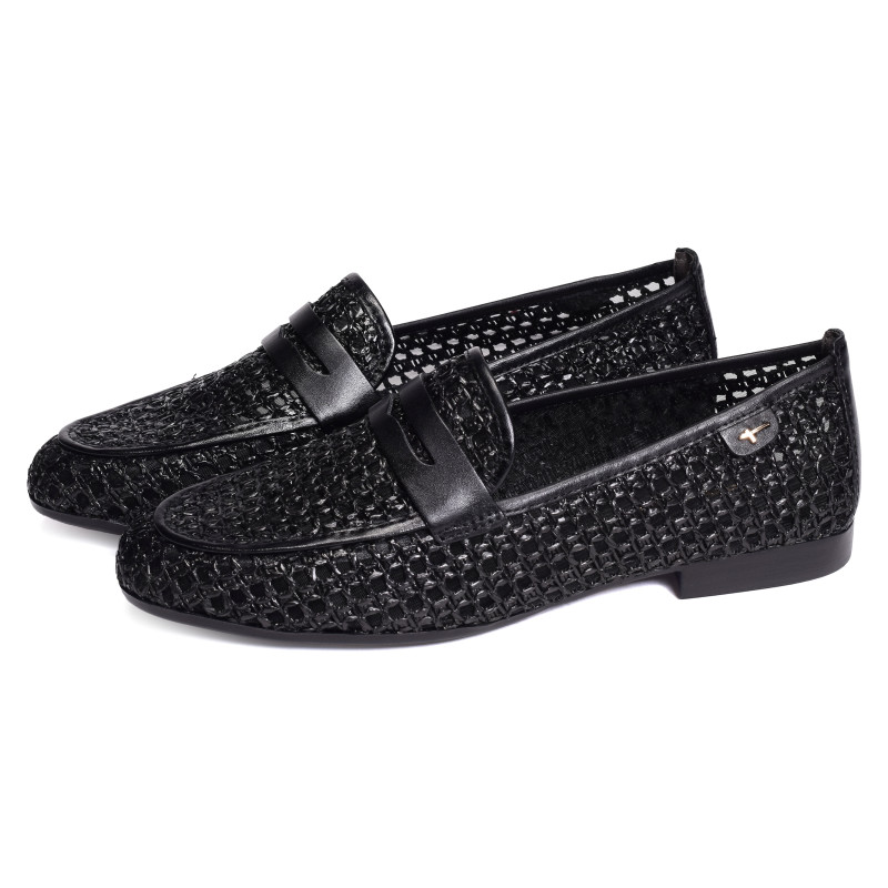 24232 Noir, Mocassins Tamaris