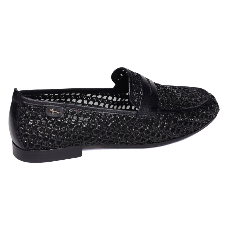 24232 Noir, Mocassins Tamaris