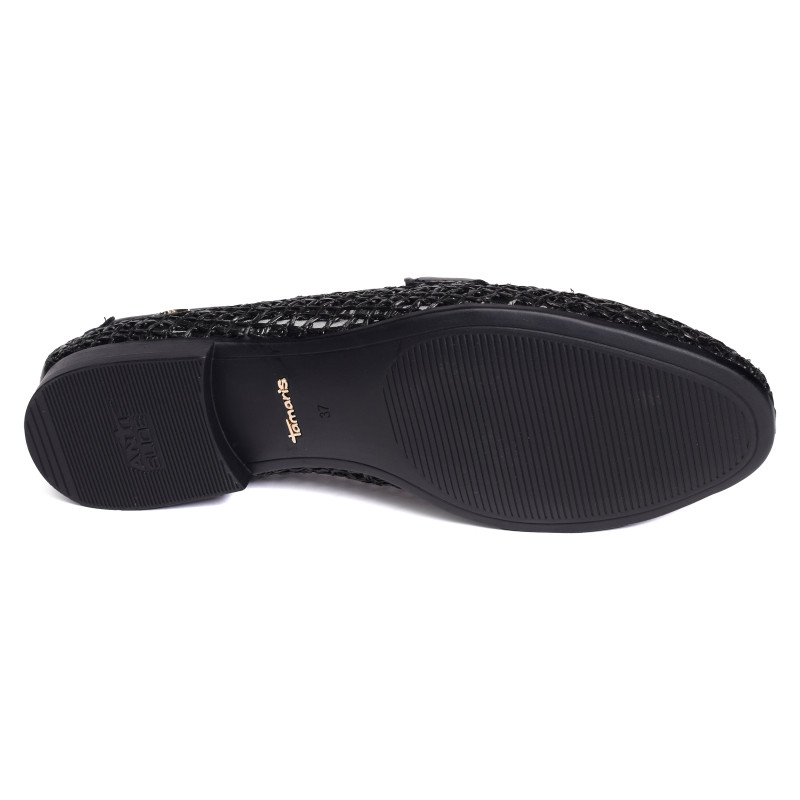 24232 Noir, Mocassins Tamaris