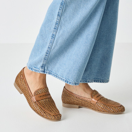 24232 Cognac, Mocassins Tamaris