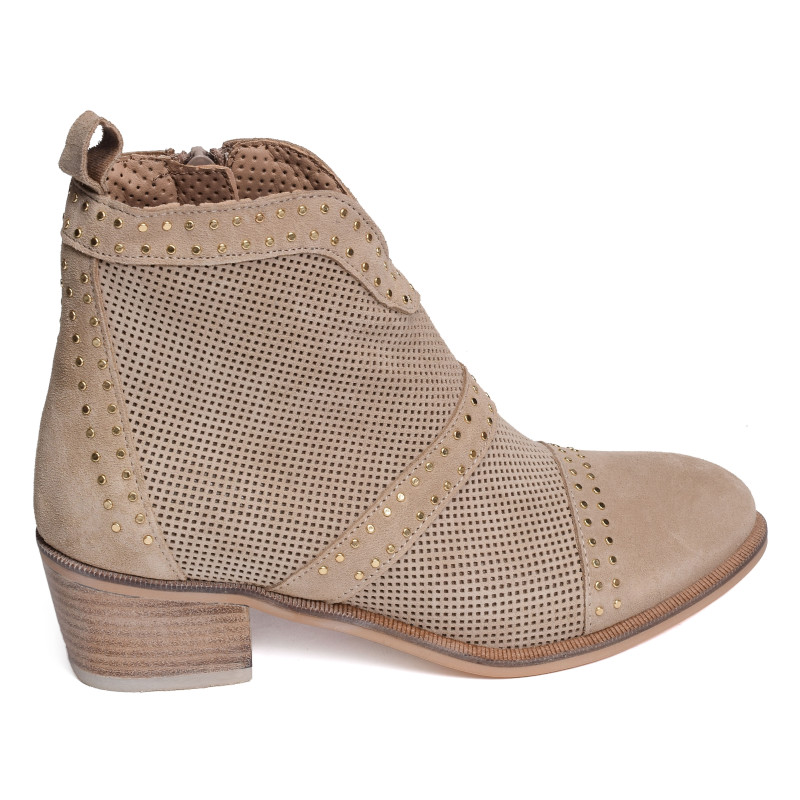 NELLY 5431 Beige, Bottines Alpe