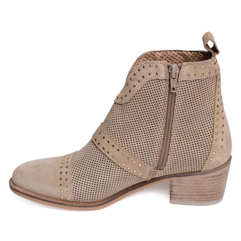 NELLY 5431 Beige, Bottines Alpe