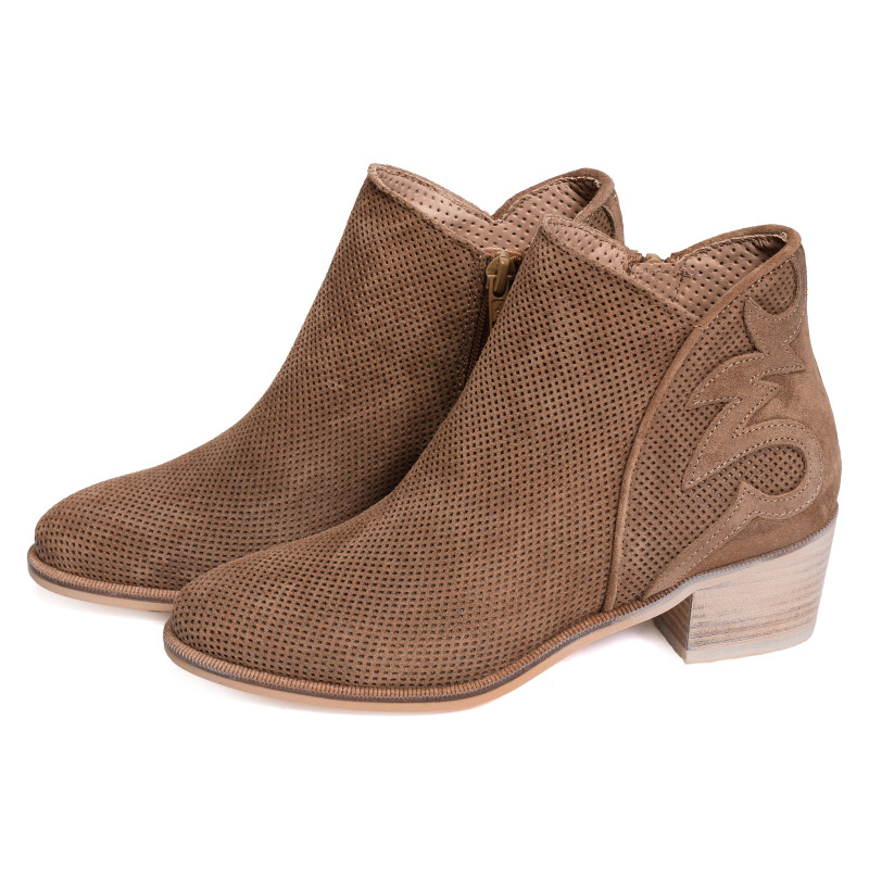 NELLY 5434 Camel, Bottines Alpe