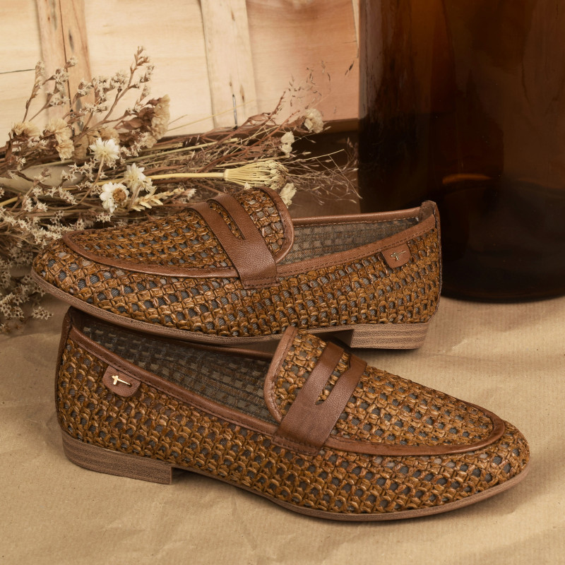 24232 Cognac, Mocassins Tamaris