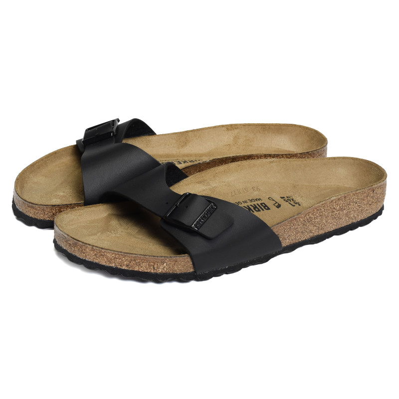 MADRID Noir, Mules Birkenstock