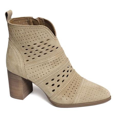CITY 5385 Beige, Bottines Alpe