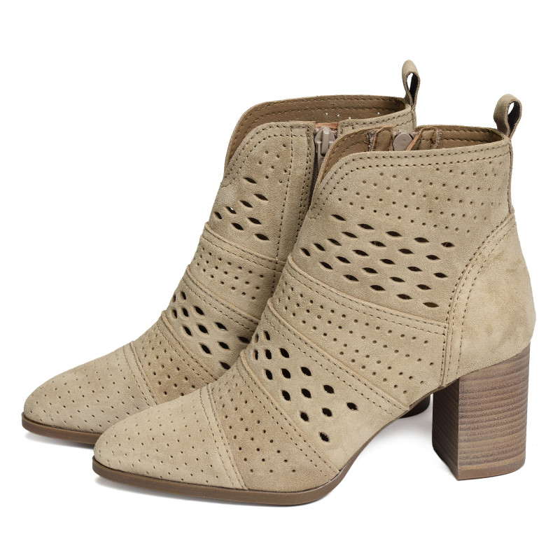CITY 5385 Beige, Bottines Alpe