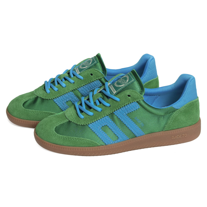 GHOST SATIN Vert Bleu, Baskets Mode Back 70